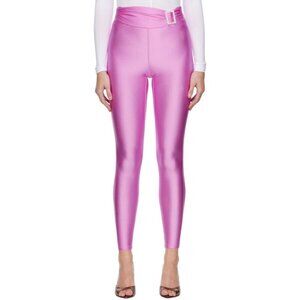 pushBUTTON Belt Point Leggings Size 36 XS Womens Pink SSENSE Exclusive $275